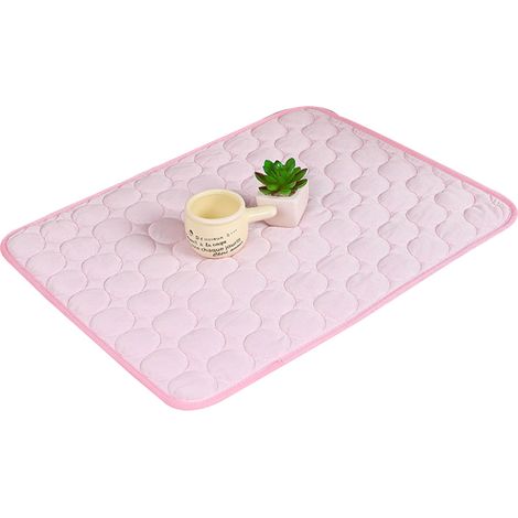 Tapis Rafraîchissant Pour Animaux - Gel Réfrigérant Sans Électricité - Usage Intérieur Extérieur Voiture Cage - 60 x 40 cm - 1 Pièce (1/5)