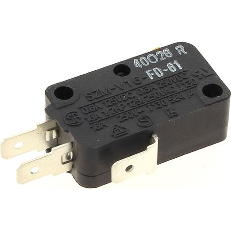 Microinterruttore 3 capicorda 16a per microonde bosch
