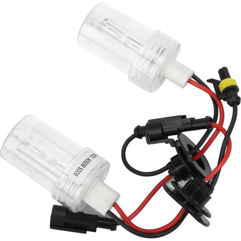 Paire d'ampoules xénon HID 9005 pour phares de voiture, 100 W, 8000 K, 6800 lm, accessoire pour phares de voiture (1/5)