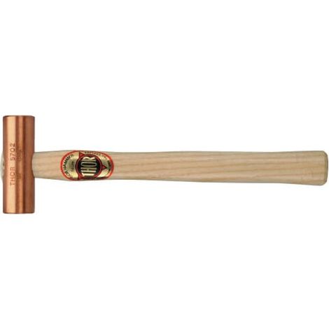 Thor 24-5702 Round Solid Copper Mallet 25mm 360g THO245702