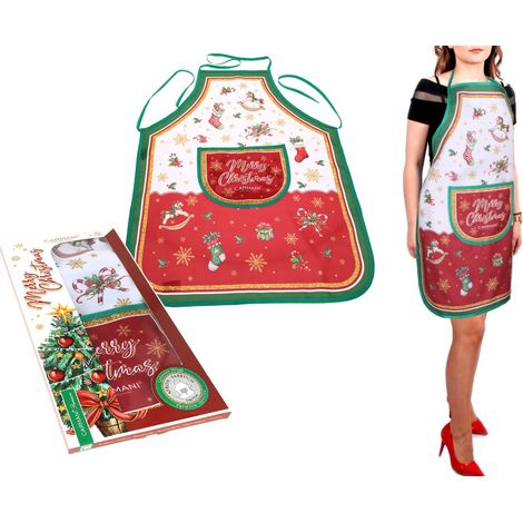 Grembiule da cucina - decorazione natalizia (carmani)