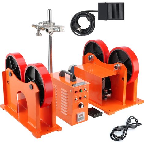 Morphron 110V Drehrollen-Verbindungsrolle-1000KG/2205LBS Belastungskapazität.Schweißpositionierer für Durchmesser von 25-1400mm.Rotation bei 80-1600mm/min.Schweißbrennerständer