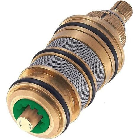 Cartouche de Douche Thermostatique Laiton Valve de Remplacement pour Mitigeur Thermostatique (1/5)