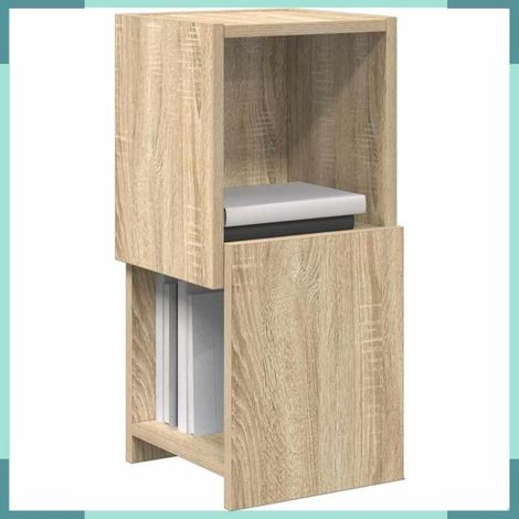889823 Meuble d'angle Chêne Sonoma 25,5x25x55cm Bois d'ingénierie (1/5)