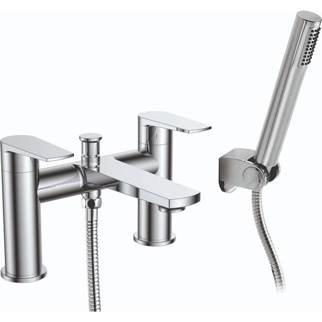 RAK Blade Bath Shower Mixer Tap - Chrome (1/2)