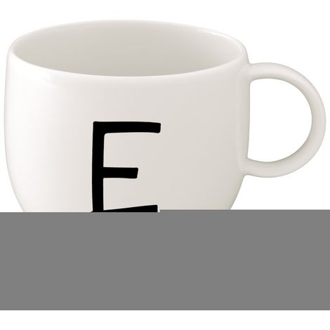 Villeroy & Boch Becher mit dem Buchstaben E