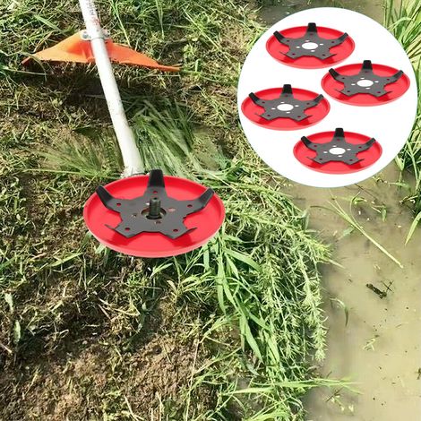 4 têtes de désherbage de haute qualité amphibies, accessoires de désherbage multifonctions, 6 pouces (1/5)