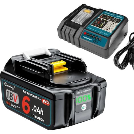 Hochleistungs-Akku für Elektrowerkzeuge, sicher in der Anwendung, Kombinationsset B (1/2)