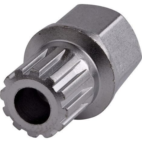 Adaptateur de démontage de verrou de jante SW-Stahl 02382L-7 I adapté pour VW I adaptateur 57 I outil de démontage pour déverrouiller le verrou de roue I outil de déverrouillage pour verrou de jante I