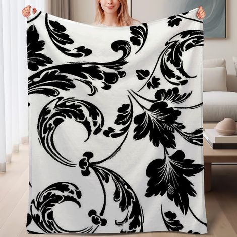 Couverture polaire ultra-douce pour voiture de sport 60x80 pouces, légère pour ne pas encombrer (1/4)