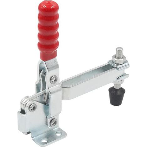 GH-12130-WDC Schnellspann-Winkelklemme mit Griff, rot, neu, schweres Handwerkzeug