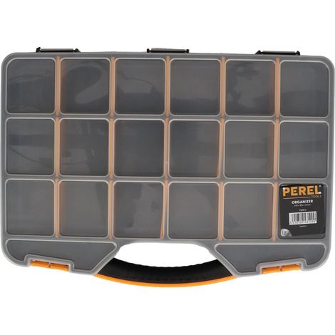 Caja de almacenamiento para tornillos 18' 420 x 305 x 61 mm - Perel (1/4)