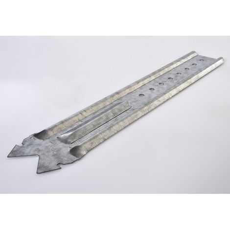 PAI – Suspente acier galvanisé pour fourrures 17/47 – Longueur 240mm – Boîte de 50 – Pour faux plafonds en acier 75/100