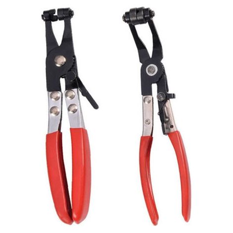 Pinces Colliers Colliers De Serrage Tube Click Bande Plate Voiture 45° 210mm (1/5)