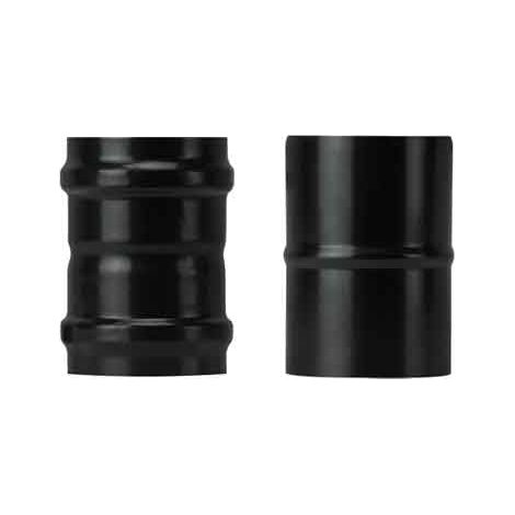 RACCORDO POUR TUYAU À GRANULÉS 'LIGHT' Ø 80 mm - Raccord mâle/mâle