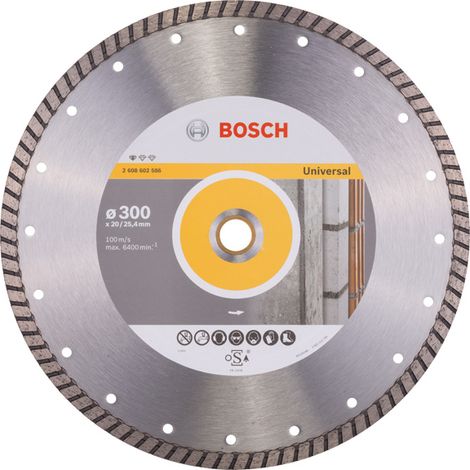 Bosch Cutting Disc Standard for Universal Turbo diamond cutting disc 2608602586