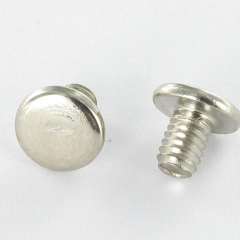 OBTURATEUR Laiton nickelé Tête plate 4.6X6 TORX T9-1 pièce