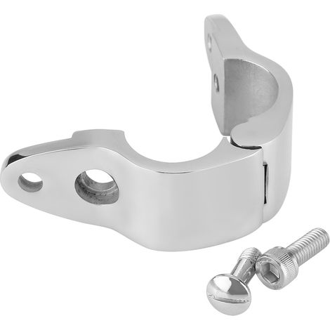 Raccord de quincaillerie marine en acier inoxydable de 1 pouce pour bimini de bateau, mâchoire coulissante à charnière (1/5)