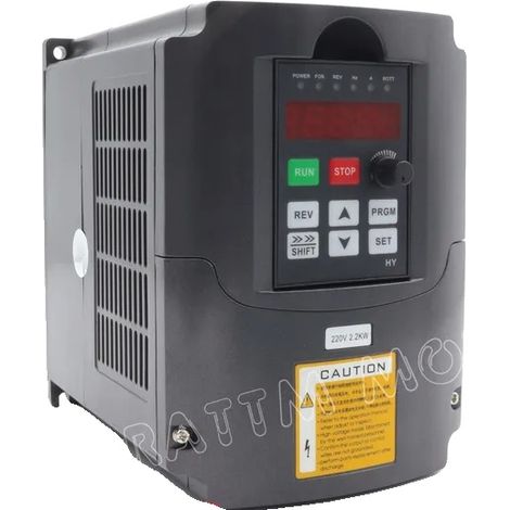 Inversor de frecuencia, control PID, compatibilidad de fase versátil, 2,2 kW 380 V (1/2)