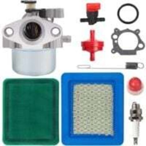 carburateur Filtre à air pour Briggs & Stratton 799866 790845 799871 796707 794304 12H800 128M02 675 675ex 725ex Moteur de série, pour Toro Craftsman 22\ (1/5)
