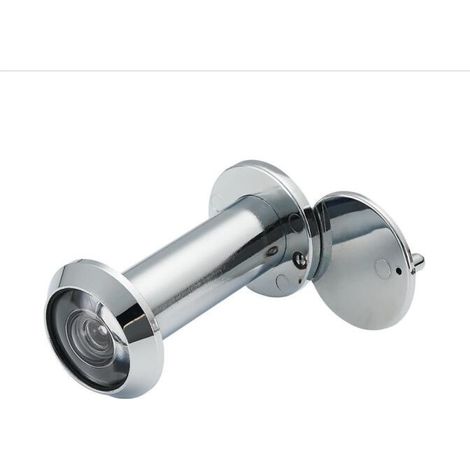 Visionneuse de Porte à 180 degrés avec Couverture de confidentialité Robuste Accessoires de visionneuse de Porte à Angle de Vision Large (1/5)
