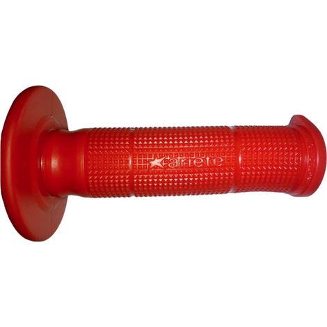 Puños Ariete OFF road unity half-waffle ASP (115 MM) SIN orificio color rojo (12)