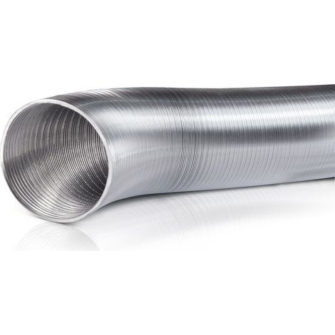 Rokaflex Alu-flex Rohr 5000mm gestaucht 1,2 Meter DN 100 (1/2)