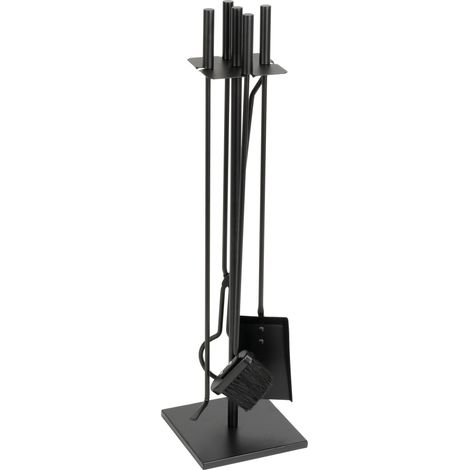 Kaminbesteck Homefire FT075BA, für Kamin, 4-teilig, schwarz, 81 cm, Kaminwerkzeug (1/4)