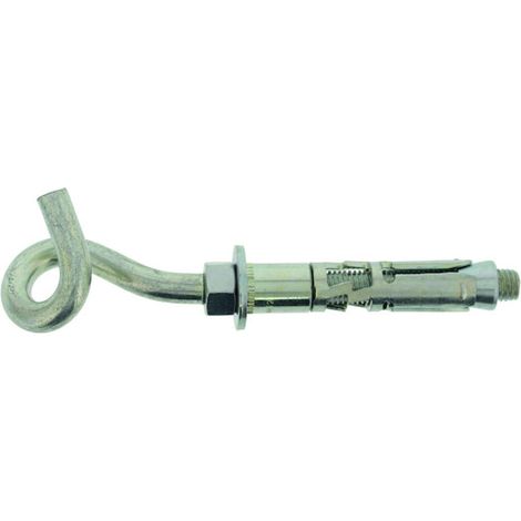 Cheville métallique charges lourdes TRIGA Z avec tige queue de cochon - Diamètre de perçage : 18 mm - Épaisseur maximale de la pièce à fixer : 178 mm - boîte de 5 - SPIT