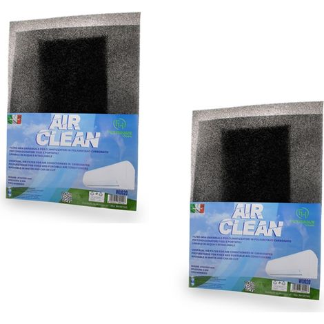 FILTRO IN POLIURETANO TIPO MORBIDO  PER CONDIZIONATORE 470 x 300 x 5 mm - PZ 2 (1/2)