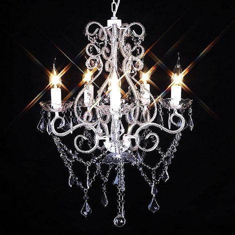 INLIFE Chandelier avec 2800 cristaux E14 (1/5)
