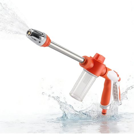 Ergonomischer Hochdruck mit 7 Funktionen Autowash Düse