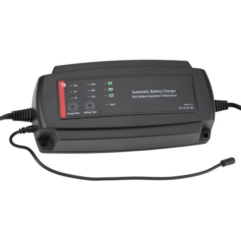 Rectificador de 7 etapas 230V 12V 2-5-10A 6-200Ah (1/2)