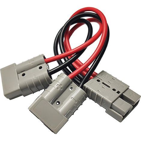 Adaptateur secteur 50 A 1000 W, connecteur rapide 12-36 V, câble d'alimentation 10 AWG (1/4)