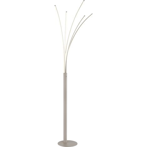 Lampadaire de conception Bizzy brun sable - 59229S (1/5)