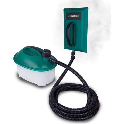 Vonroc – Décolleuse à papier peint vapeur 2000W – Réservoir 4,5L – Autonomie 75 min – Tuyau vapeur 3,5 m – Décollage sans produits chimiques