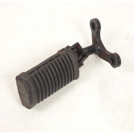 [PRODUIT D'OCCASION] Platine de repose pied pilote droit origine pour moto Suzuki 400 (1/2)