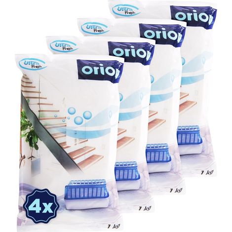 Insert absorbeur d'humidité, granulés ultra frais, 1 kg, 4 pièces. (1/5)