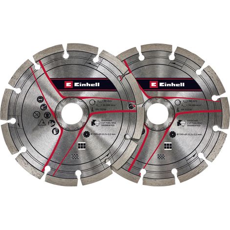 Diamant-Trennscheibe Einhell 4350741 Durchmesser 150 mm (1/2)