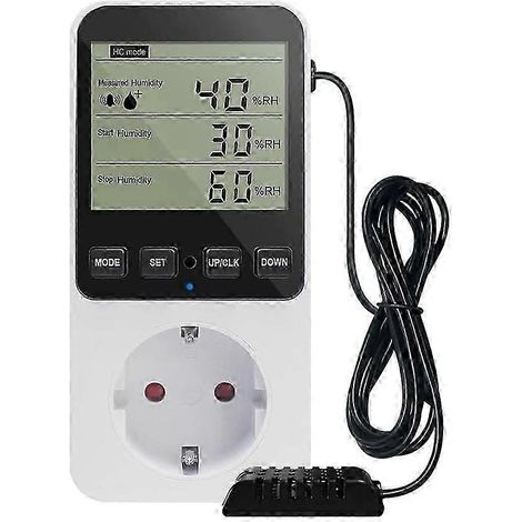 Contrôleur d'humidité, prise thermostatique 230 V, interrupteur de température, prise thermostatique (1/5)