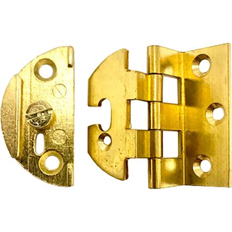 CERNIERA ALI ZANCATE CON ASOLA BRONZATA 40X35 MM- 6,0 pz