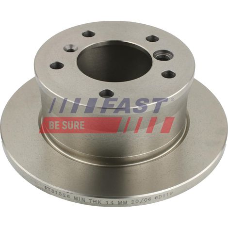 Disque de frein rapide FT31526 ARRIÈRE G/D complet