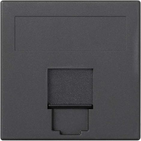 Placa voz y datos plana cg 1c amp/br/sy/kr/be grafito SIMON 50000085-038 (1/3)
