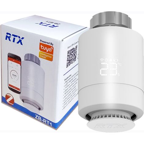 Testa termostatica RTX Termostato intelligente ZigBee TUYA Smart (1/5)