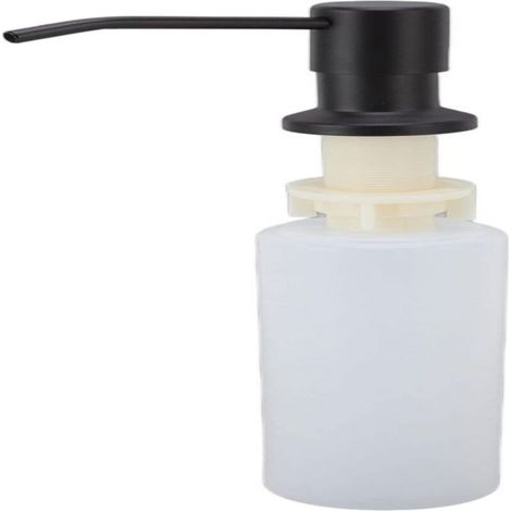 Distributeur de savon liquide pour évier, pompe pour évier, distributeur de savon liquide 350 ml, distributeur de savon à vaisselle à pression manuelle, gadgets de cuisine (1/5)