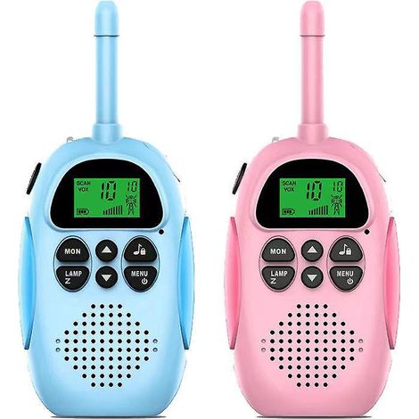Talkies-walkies pour enfants, jouets portables, radios bidirectionnelles pour garçons et filles de 3 à 12 ans, jeu d'aventure pour la randonnée en intérieur et en extérieur-AquaForge (1/5)