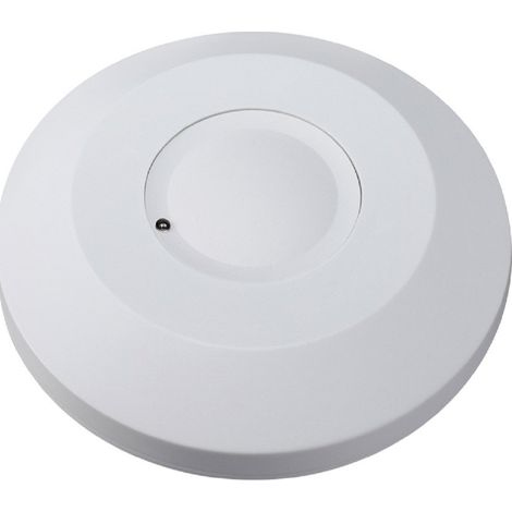 Maclean MCE 133 Sensore Rivelatore di Movimento a Microonde da Soffitto Sensore Crepuscolare Regolabile Timer Regolabile Rivelamento fino a 16m