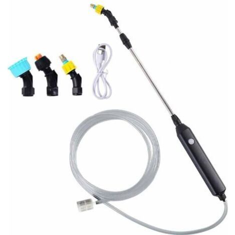 Pulvérisateur électrique de jardin. pulvérisateur de toit. pulvérisateur électrique. pulvérisateur à bras télescopique avec 3 buses et tuyau de 5 mètres. adapté à l'irrigation des pelouses.