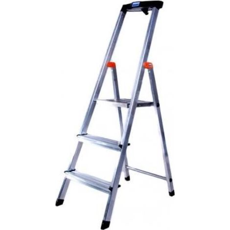 SICHERHEIT Stehleiter 3 Stufen KRAUSE