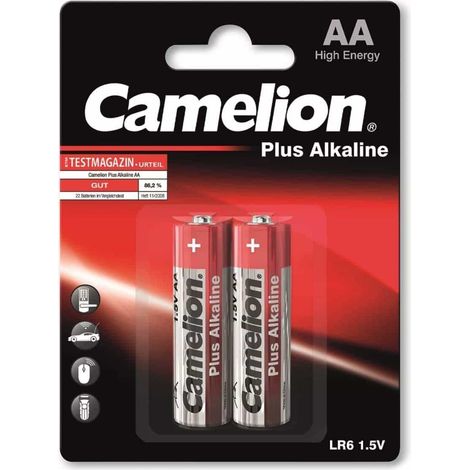 Camelion LR6-BP2 - Alkali - Zylindrische - AA - 84 x 15 x 114 mm (11000206) (1/3)